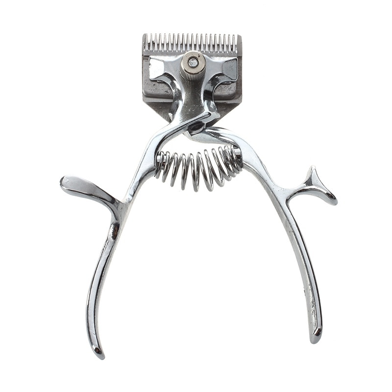Old Manual Clipper Haircut Hand Push Low Noise Non-Electric Hair Cutter: Default Title