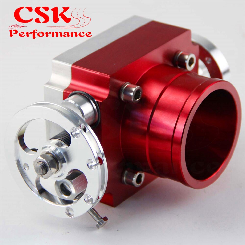 Universal 60mm VQ35TPS Aluminum Throttle Body Intake Manifold Billet Silver/Blue/Red