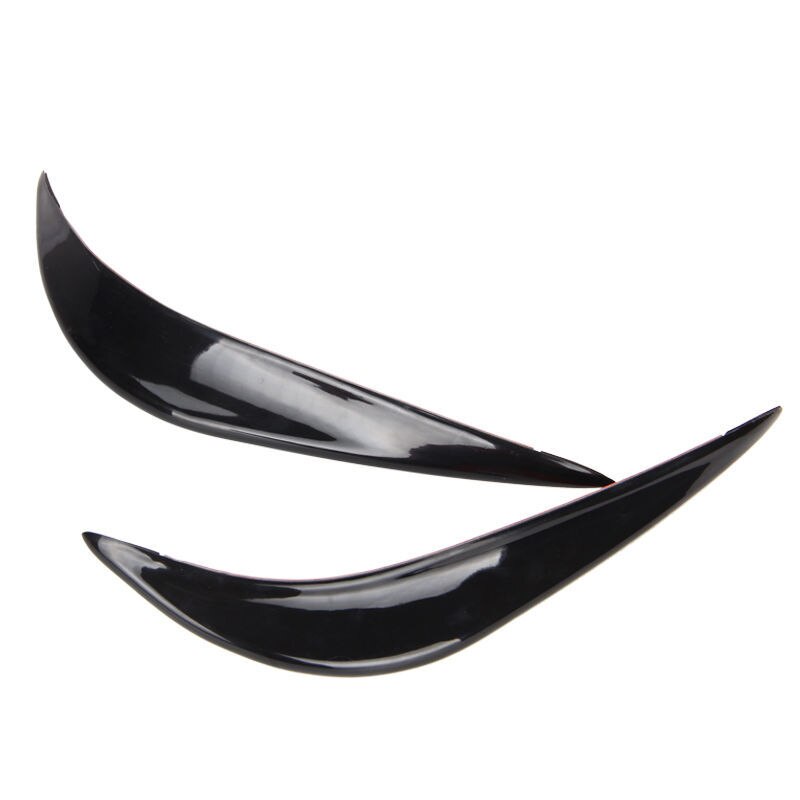 Parachoques delantero Universal para coche, difusor divisor de aletas, alerón para carrocería, Valence, Barbilla, Tuning Canard, 2 piezas