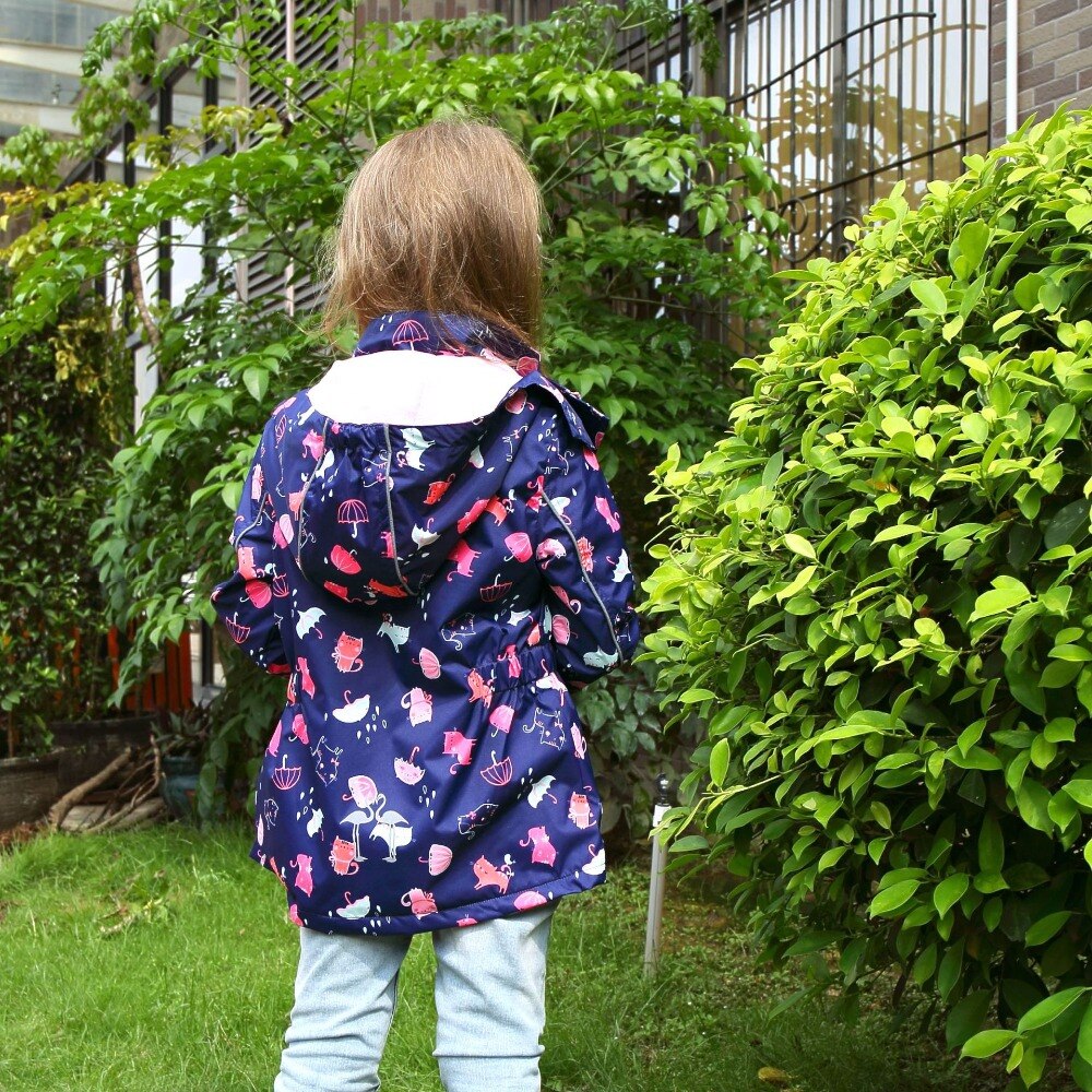 Meisjesjassen, lente- en zomerjassen, warme fleecejassen voor meisjes, herfst, waterdichte windjacks, winterkleding voor kinderen, dwq 019
