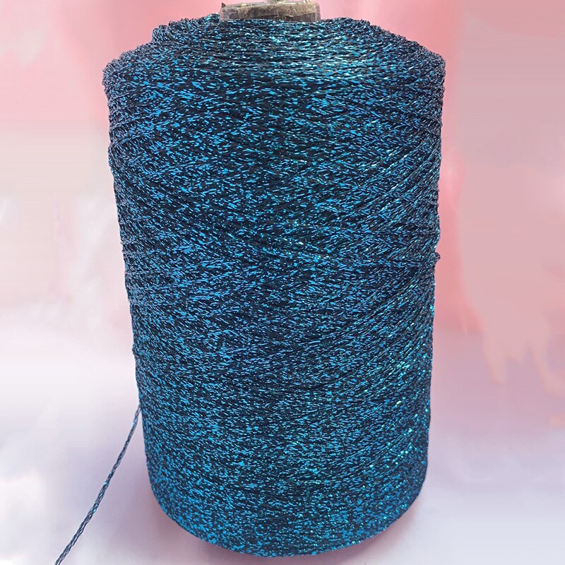 500g hæklet garn til hækling håndstrikketråd metalliseret garn nål gør-det-selv håndlavet tilbehør vævet hattetaske