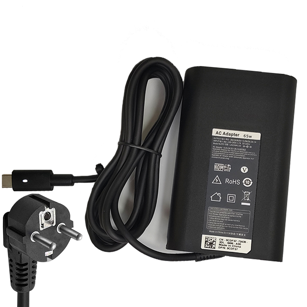 0f do laptopa dell latitude 7275 7370 5420 5285 5290 5520 xps 13 9250 9360 9365 9370 9380 9350 9550 02 65w: Pomarańczowy