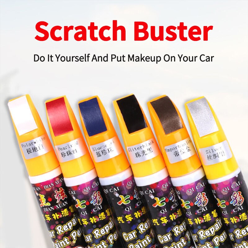 Środek do naprawy zarysowań na samochodzie profesjonalny automatyczny długopis do samochodu Scratch Clear Remover do pielęgnacji lakieru wodoodporny Auto marker z farbą