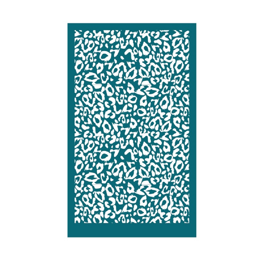 9x15 cmNuovo kit di stampa serigrafica riutilizzabile per serigrafia per la stampa su gioielli in argilla Orecchini in argilla stampino in argilla polimerica: esercito verde