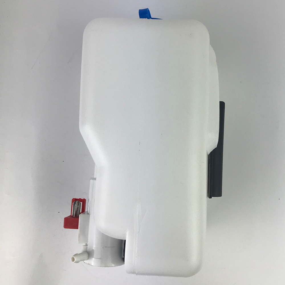 12V 1.5L Car Windshield Washer Bottle Kit Washer Pump Fluid Reservoir Bottle Wiper Washing System (Black)