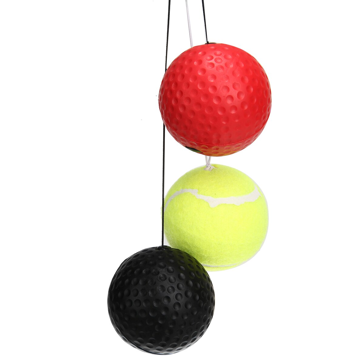 Bokserefleks bold øge reaktion punch agility træning øvelse m / pandebånd hastighed reaktioner forbedre kampbold