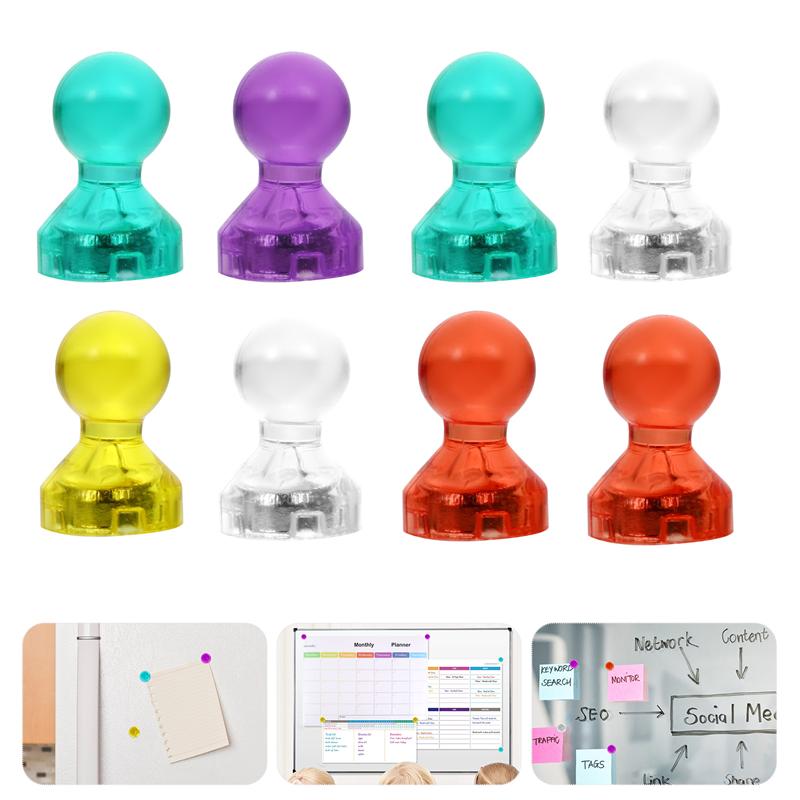 20Pcs Push Pin Magneten Novel Kantoor Kantoor Magneten School Magneten Sterke Magneet Pushpins Thuis Decor