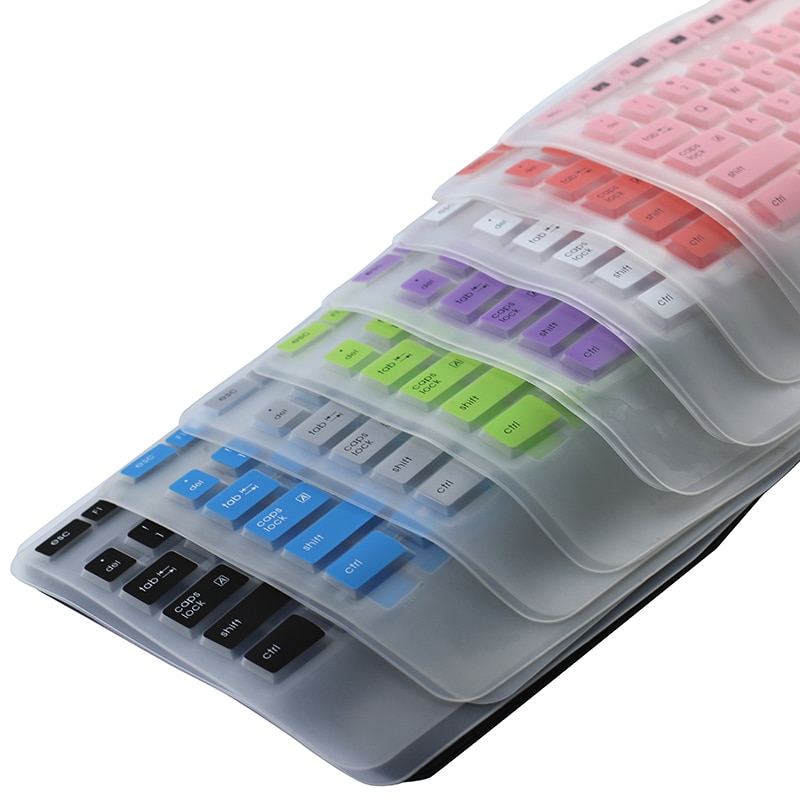 Espl Keyboard Cover For Logitech k345 MK345 keyboard protective film wireless keyboard cover soft silicone dustproof film