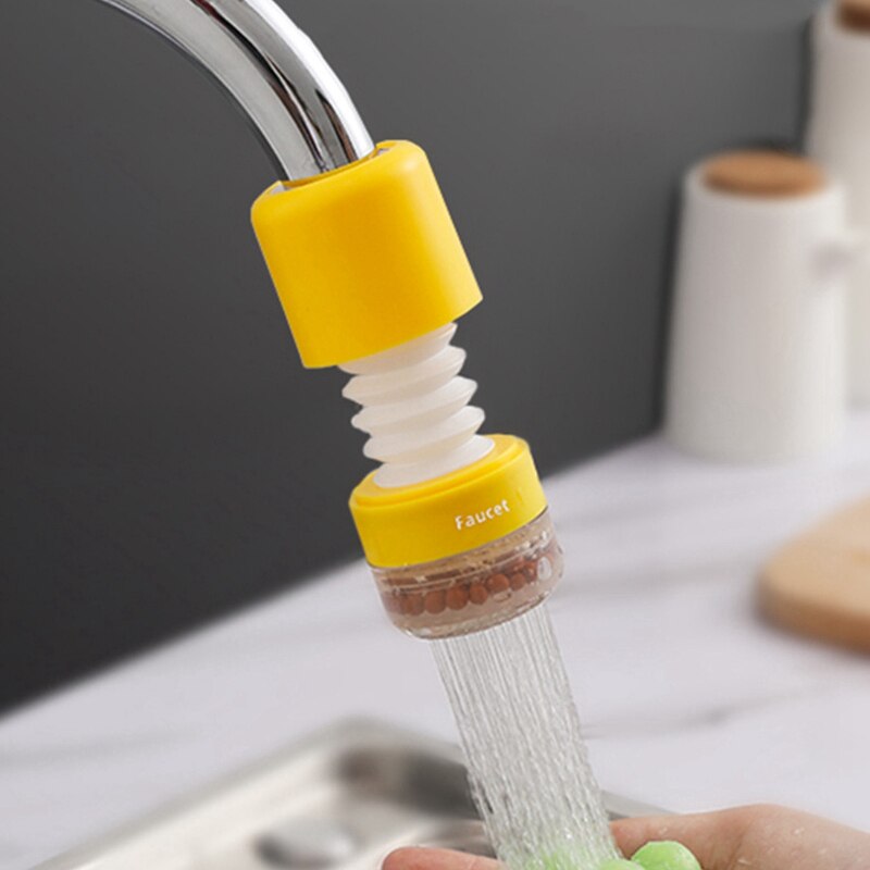 Universele Kraan Extension 360 Graden Aanpassing Waterbesparing Waskolf Splash Hoofd Tap Water Filter Keuken Kraan Accessoires