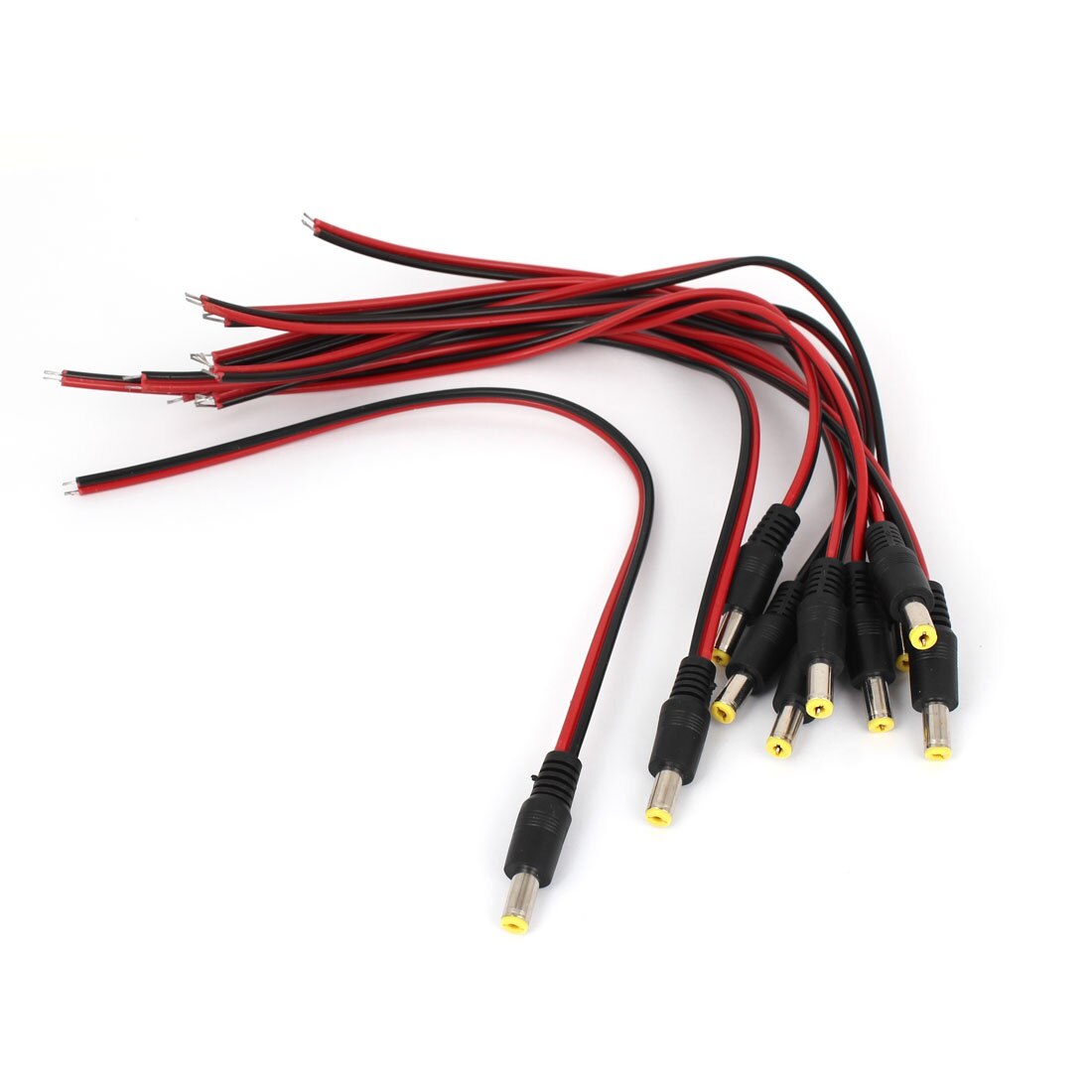 12V 24V DC Power Socket Jack Plug Connector Cable Wire Male Female Connector 5.5*2.1mm