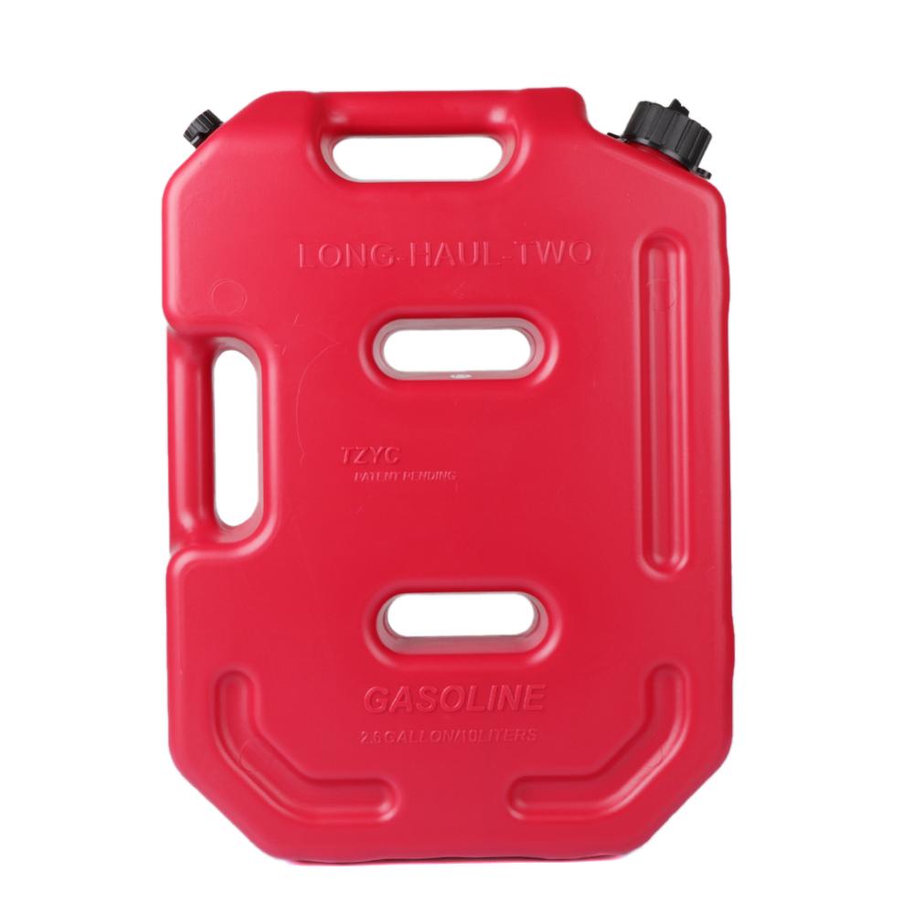 10L Gas Can Fuel Tank Container 2.5 Gallon Oil Petrol Storage Emergency Backup SUV ATV Car UTV Most Cars
