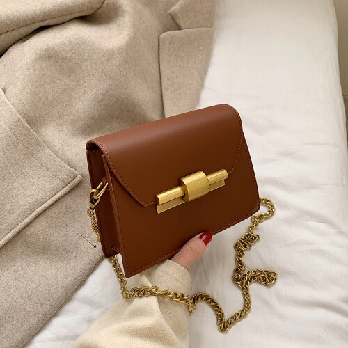 Ivog Aankomst Dagelijks Dames Kleine Crossbody Schouder Handtas Zwart Gg Wit Chain Hand Tassen Voor Vrouwen