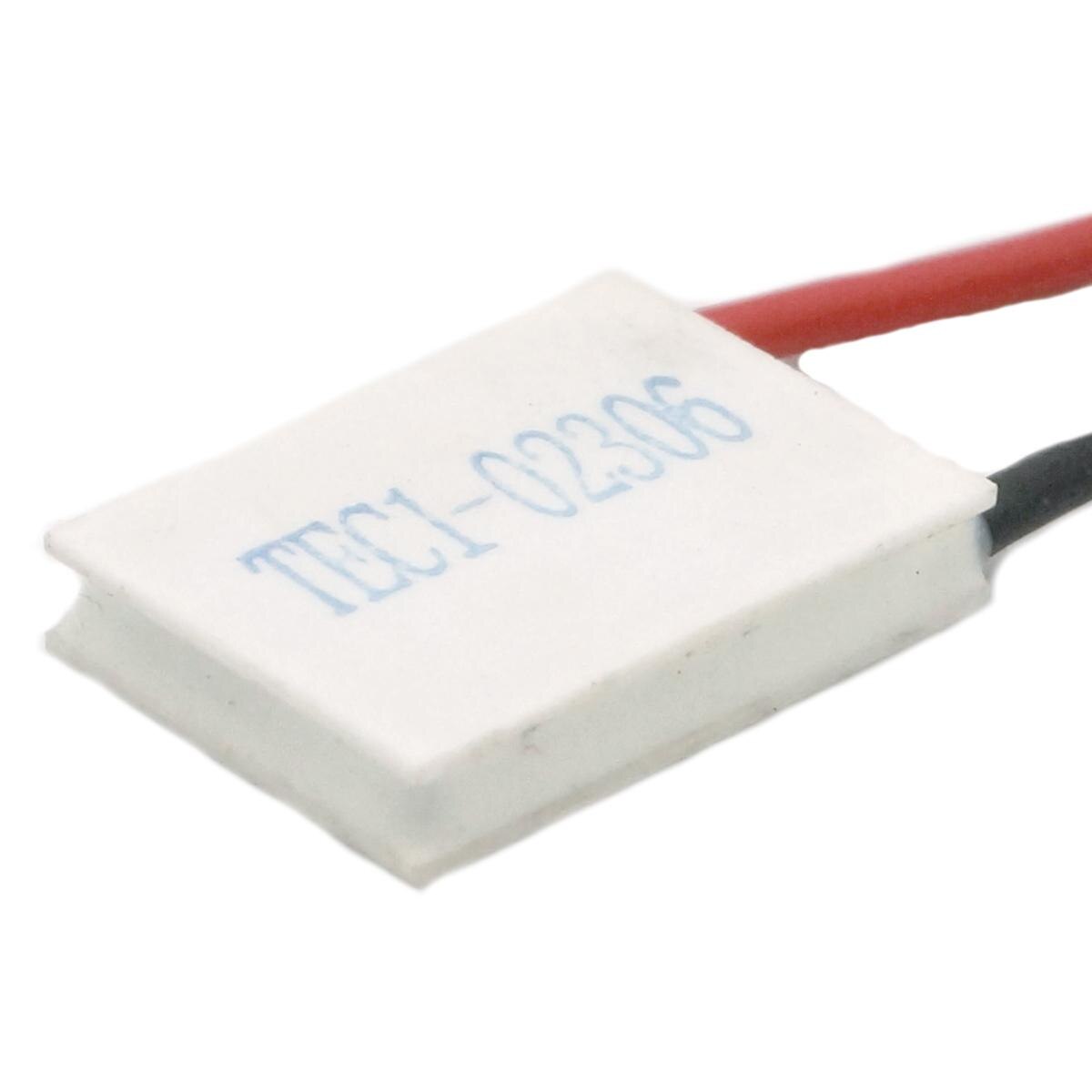 Plaque de refroidissement Peltier thermoélectrique pour dissipateur thermique, Module de réfrigération TEC1-02306 V, 15x20mm, 2.83