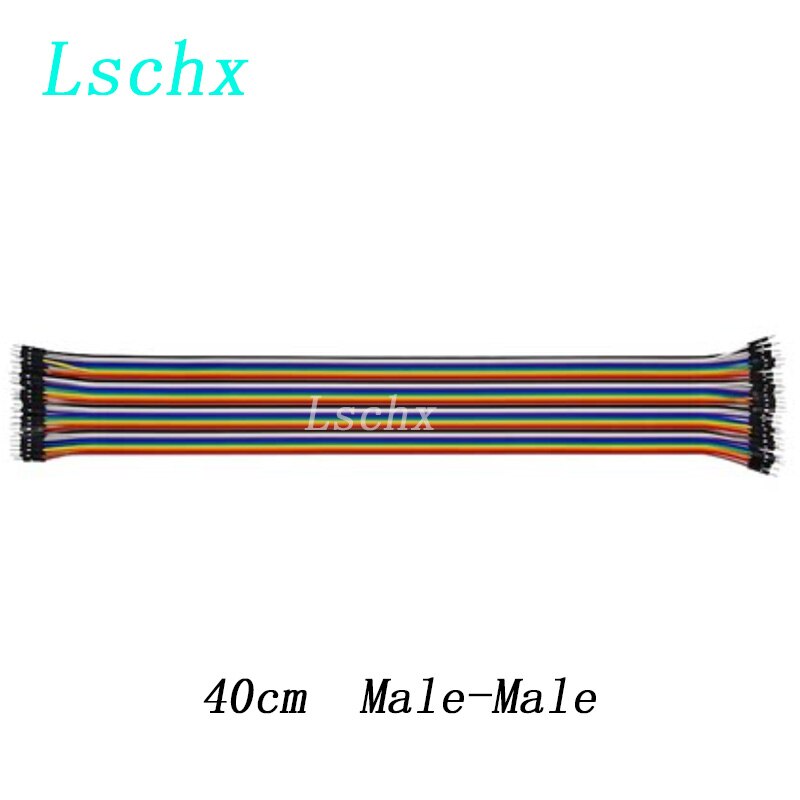 Fils de Raccordement DuPont pour Arduino, Câble de Connexion Mâle à Mâle + Femelle à Femelle et Mâle à Femelle, Kit de Bricolage, 40 Pièces: 40cm Male-Male