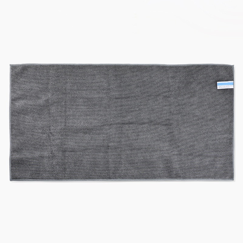 Barista Towel Coffee Cleaning Cloth Microfiber Cleaning Towels Soft Absorbent Clip Cloth For Espresso Machine Tools For Bar Cafe: 30x60 Grey x1
