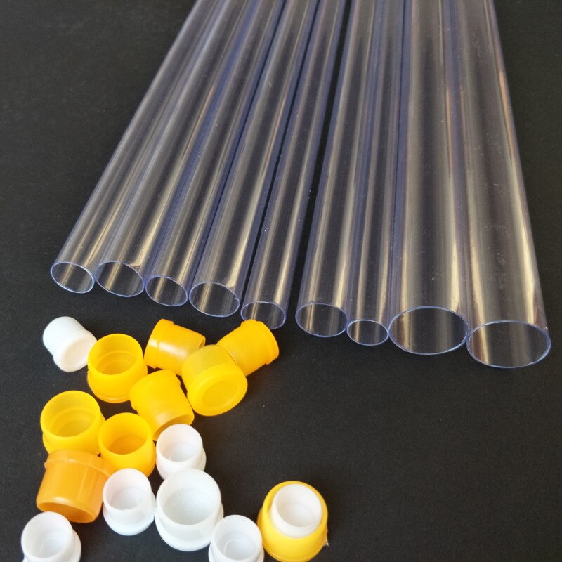 Fiske flyterør fiske bobber pvc bøye beskyttelse lagringsrør bærbart boya rør fiskeutstyr  a226