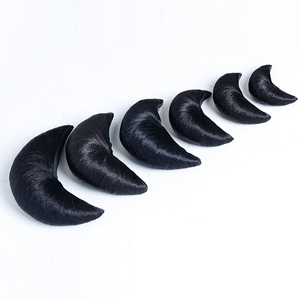 WTB nero Dei Capelli Chignon Sintetico Veloce Panino Coque Cabelo parrucchino Capelli panino pad nero corno di Bue PARRUCCA