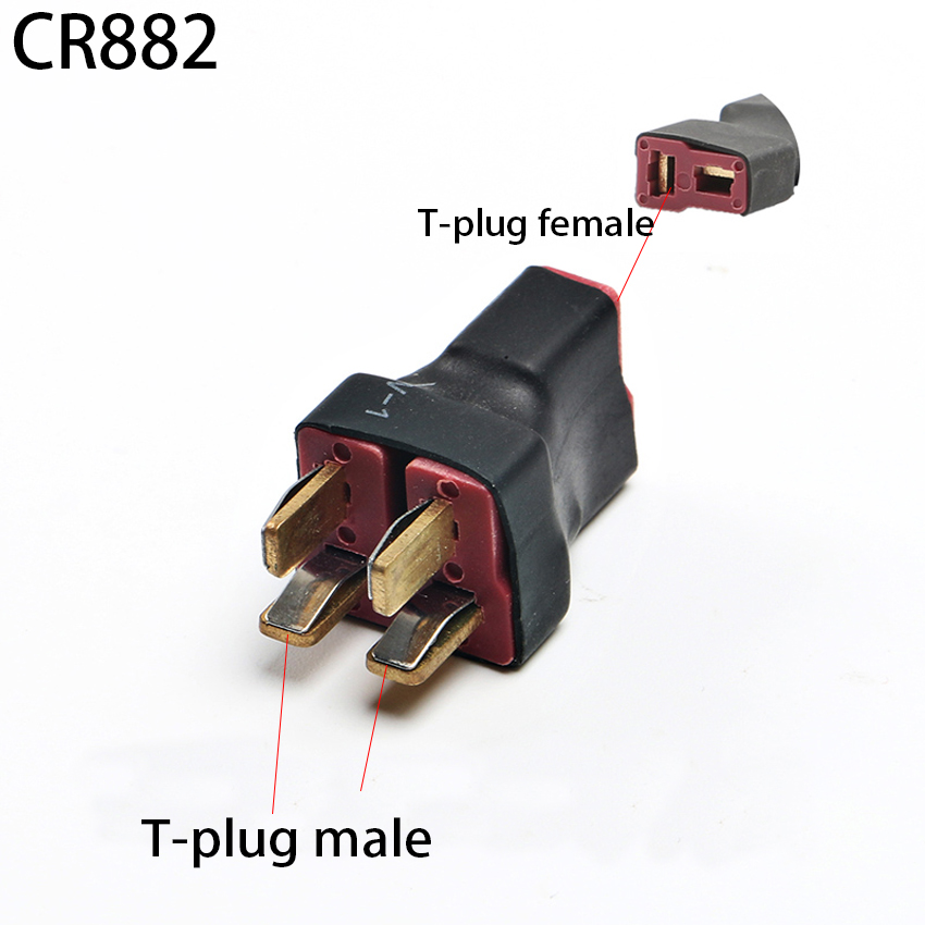Adaptateur série parallèle Deans T Plug EC3 EC5, compte 60, compte 90, connecteur de convertisseur de batterie Lipo, accessoires de modèle RC bricolage, 1 pièce: MULTI