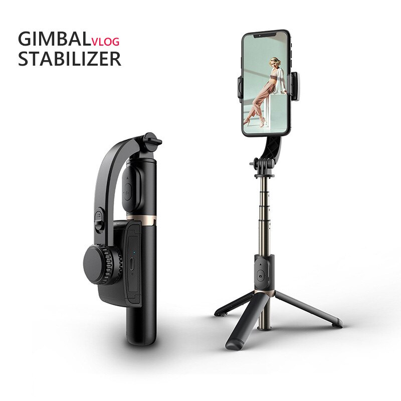 Bluetooth Handheld Gimbal Stabilizer Mobiele Telefoon Selfie Stok Houder Verstelbare Selfie Stand Voor Iphone/Huawei