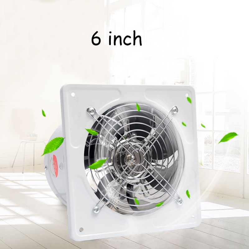 6 zoll küche wc auspuff Fan Jalousie 6 &quot;fenster Ventilator Luft belüftung Fans entwurf Gebläse Schlecht Fenster Booster