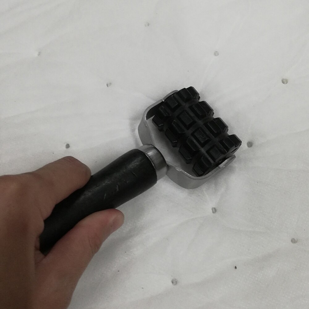 Car Sound Deadener Application Rolling Wheel Rubber Roller Noise Insulation Deadening Reducing Tool (Black)