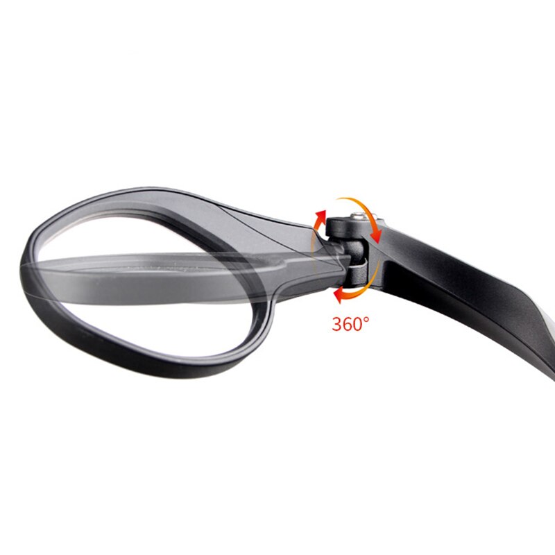 Rvs Spiegel Fiets Achteruitkijkspiegel Mountainbike Opvouwbare Racefiets Reflecterende Spiegels TOO789
