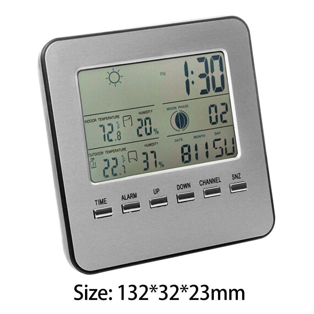 Bluetooth Thermometer Wireless Smart Electric Digital Hygrometer Thermometer Humidity Sensor Work Digital Alarm Clock