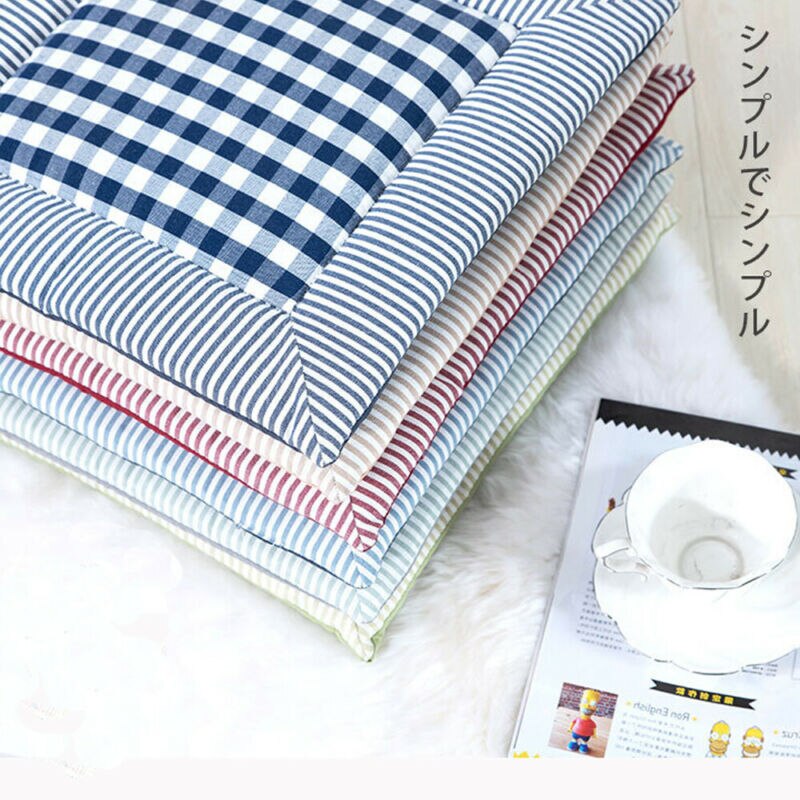 40X40 Cm Antislip Sofa Zitkussen Plaid Kleur Vierkante Zitkussen Stoel Kussen Zacht kussen Voor Padchair Stoelen