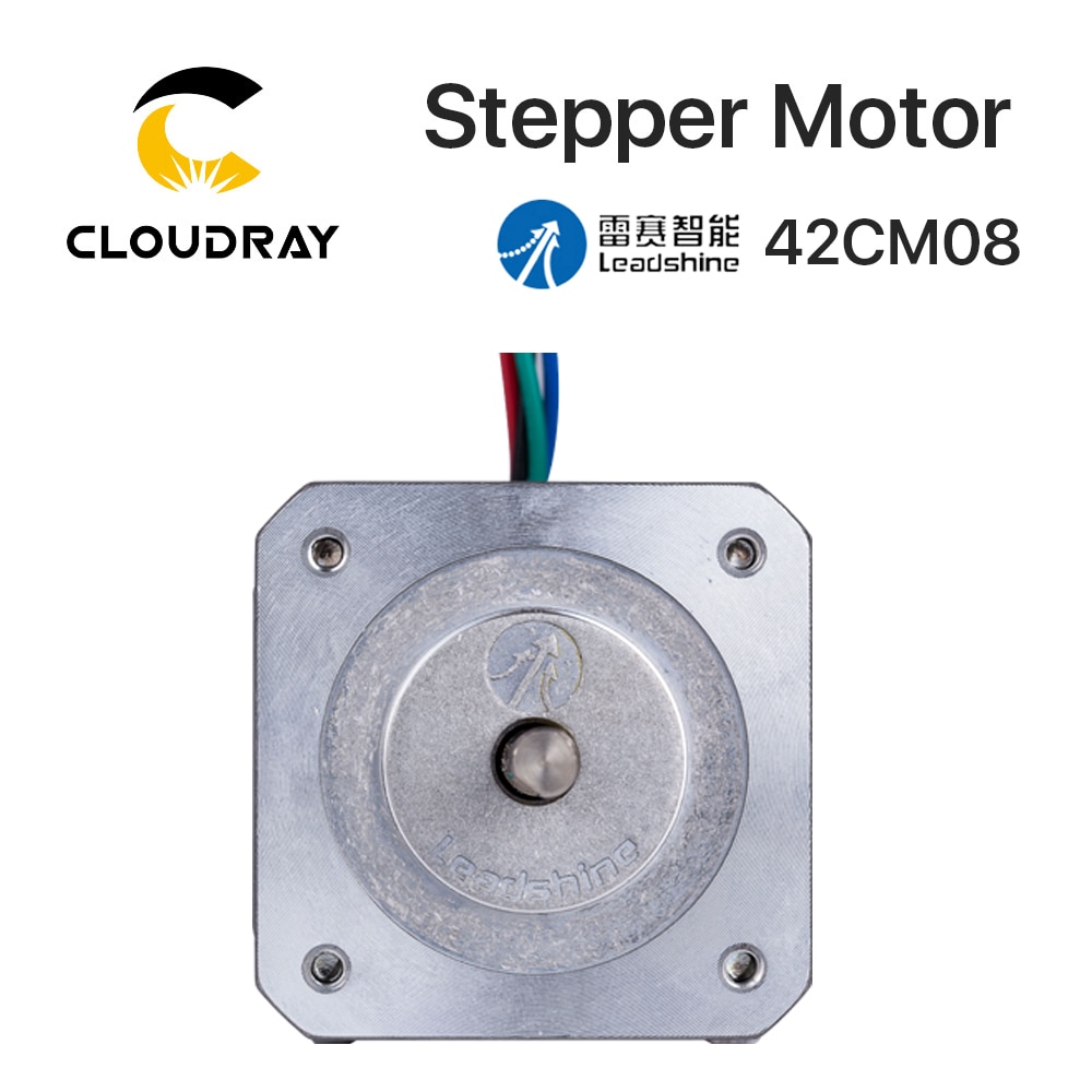 Leadshine Nema 17 silnik krokowy (42CM08) 60mm 0.8N.m 2.5A 4-doprowadzić robić 3D drukarki CNC maszyna grawerująca