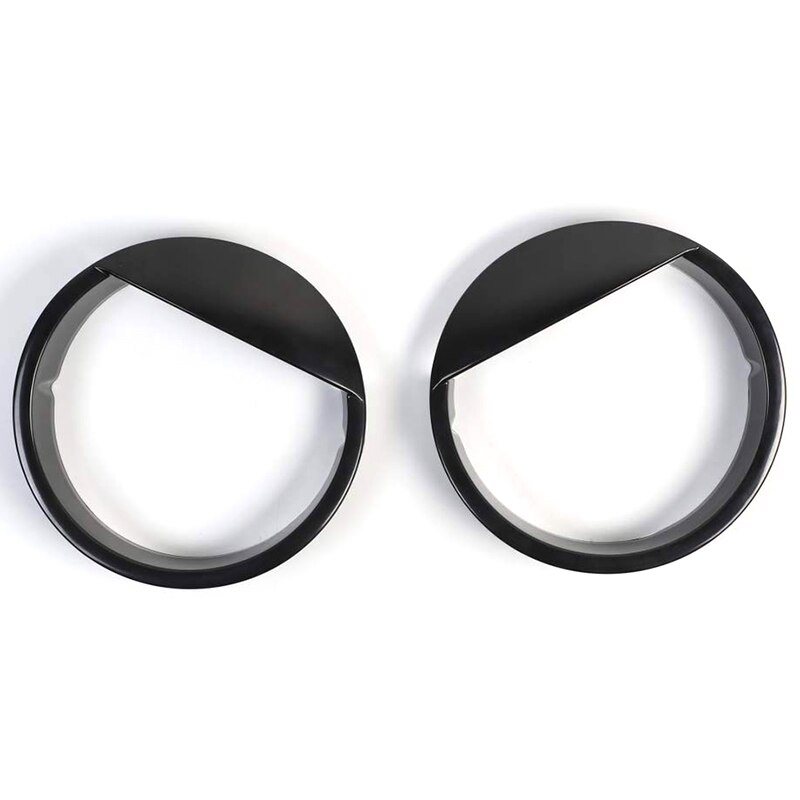 Autokoplampafdekking 2 Stuks Auto Koplamp Cover Koplamp Trim Decor Voor