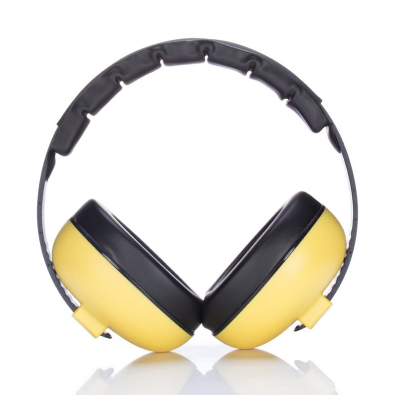1pcs Baby Ear Protection Baby Noise Earmuffs Noise Reduction Ear Defenders Earmuff For Child Adjustable Ear Muffs Baby Products: yellow