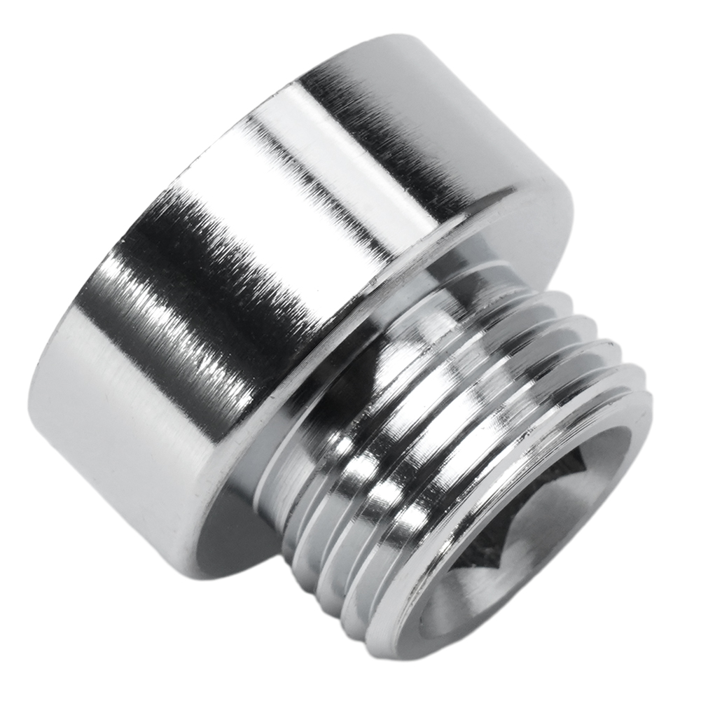Für Dusche Schlauch/Kopf Adapter Teile Reduzierstück 3/4 "Buchse Auf 1/2" Männlich Schlecht Zubehör Langlebig Heißer neue Praktische: Braun