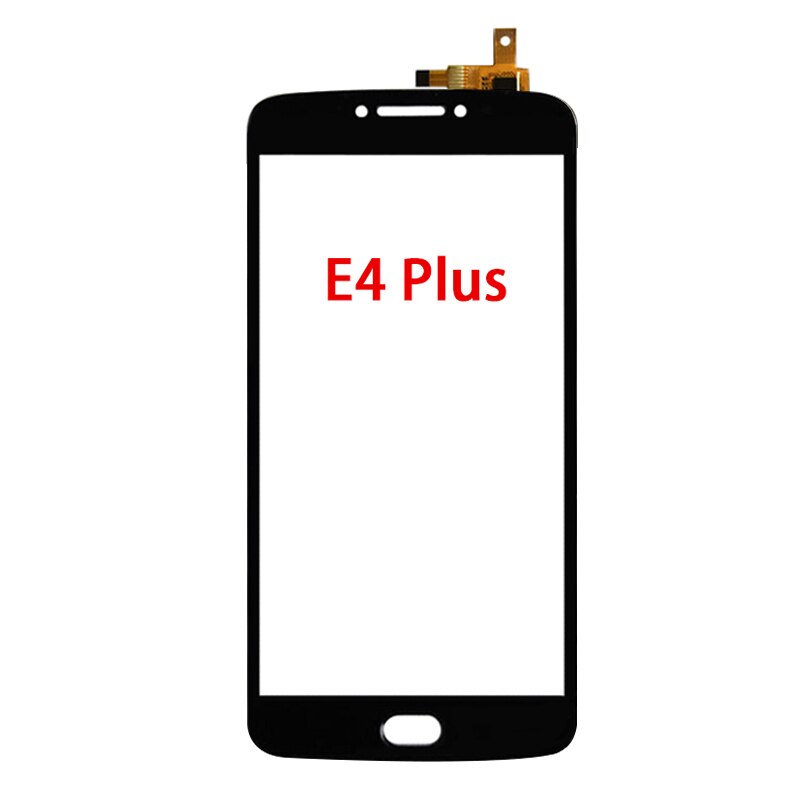 E4 Touchscreen For Motorola Moto E4 Plus XT1770 XT1773 Touch Screen Panel Digitizer Sensor LCD Front Glass XT1762 XT1763: E4 Plus Black