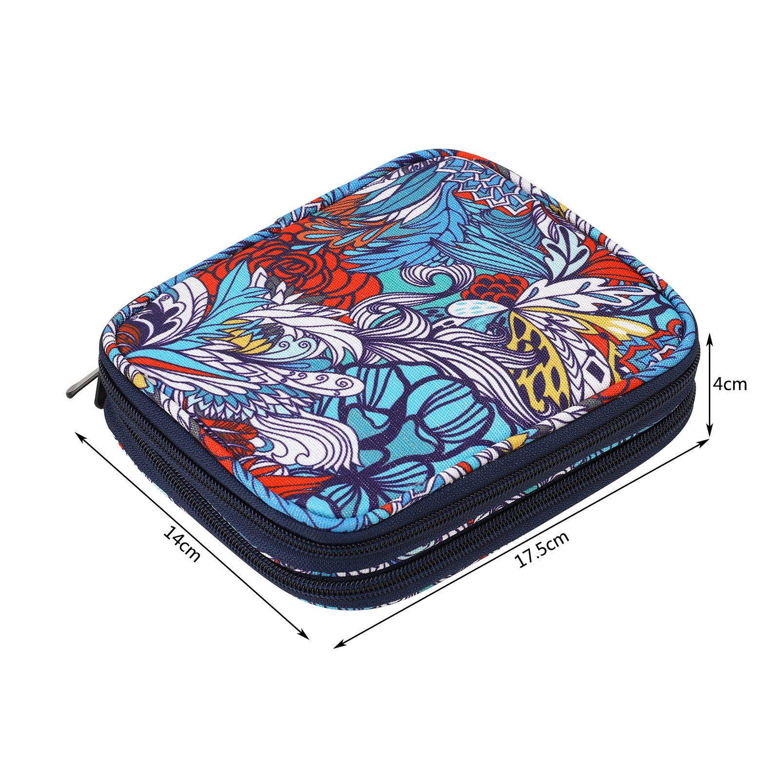 Empty Knitting Needles Storage Bag Knitting Kit Case Organizer Bag For Crochet Hooks Sewing Accessories Tool Bag Women