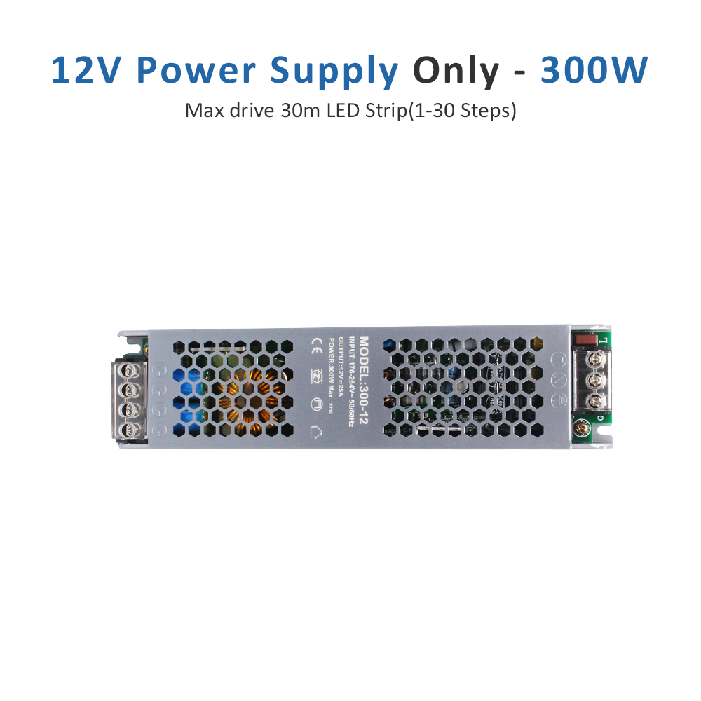 Controlador de luz de escalera ES32 con PIR, interruptor de Sensor inductivo infrarrojo de cuerpo humano, lámpara nocturna de escalera de 32 pasos, Control de iluminación: Verde