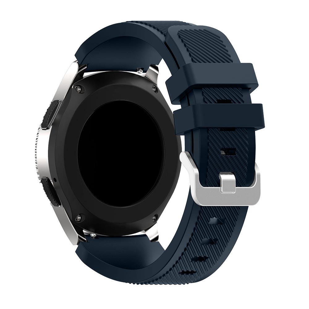 Silikone 22mm urrem til huami amazfit balance bip 5 smartwatch-rem til amazfit gtr 4 3 pro/gtr 2e/47mm armbånd urrem: Blå lyserød