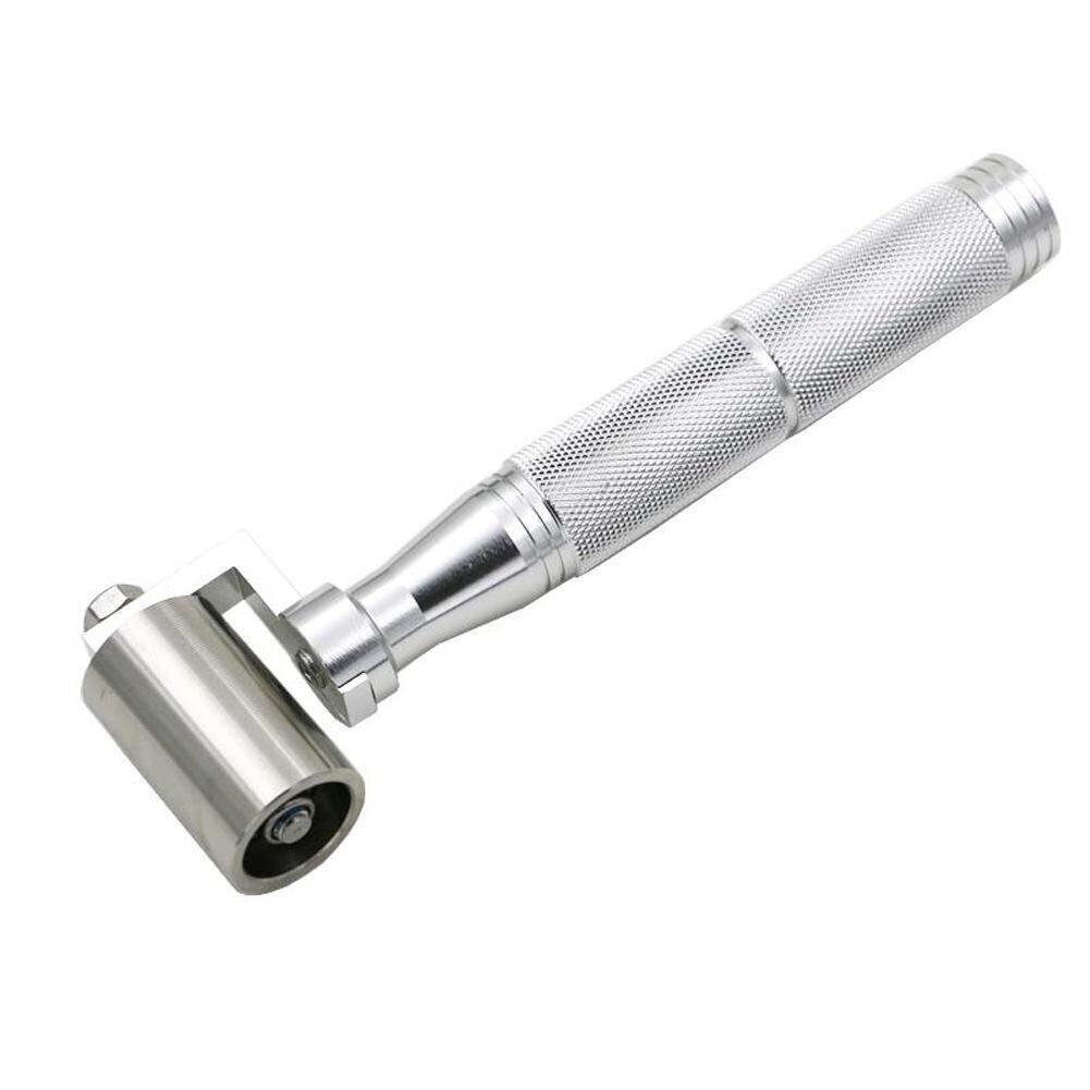 Wallpaper Pressure Roller Stainless Steel Flat Pressure Roller Apply DIY Hand Roller Wallpaper Edge Seam Roller Plate Tool