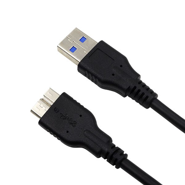 30CM USB PC Data Cable Cord For Transcend 2 TB StoreJet Hard Drive TS2TSJ25M3