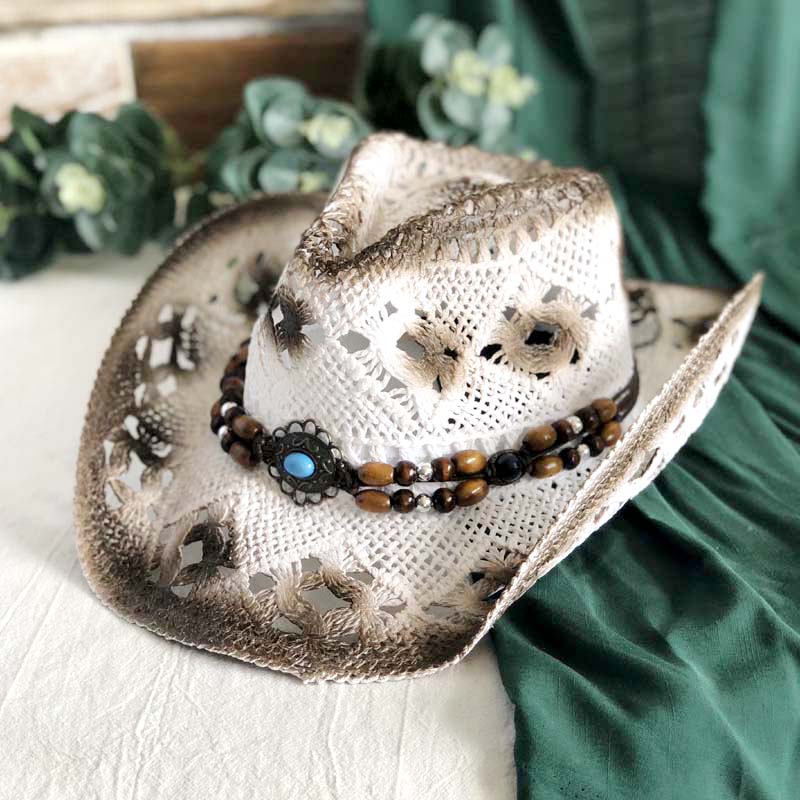 Western Style Tiara Pink Cowgirl Hat For Women Girl Tiara Cowgirl Hat Cowboy Cap Adult Hats Costume Party Hat: C