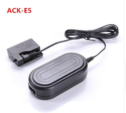 ACK-E10/ACK-E8/ACK-E18/ACK-DC40/EH-67/ACK-E6/ACK-E5/AC-PW20/DMW-AC8 adaptateur secteur pour Canon Nikon: ACK-E5