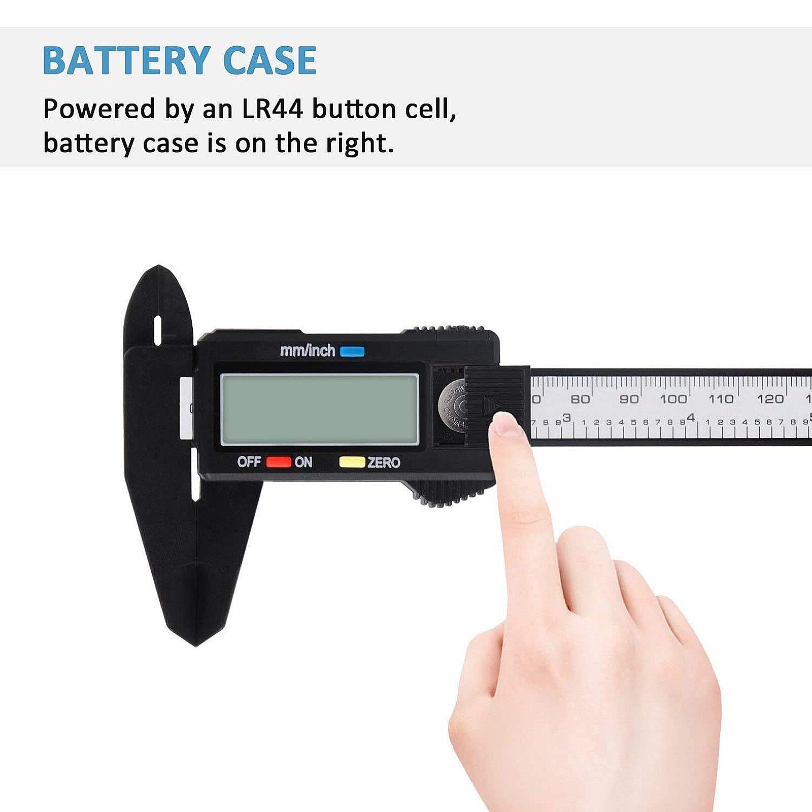 150mm Accuracy Gauge Digital Caliper Electronic Vernier Caliper Measuring Tool for Quickly Measuring Accessories