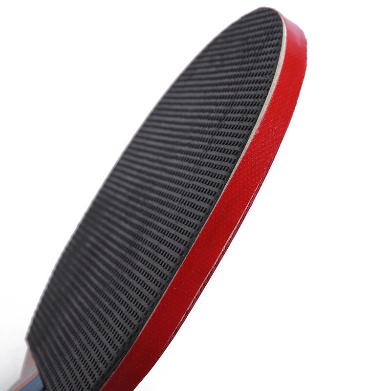 Table Tennis Bats Ping Pong Racket Portable Set Ping Pong Training Rubber Red Ping Pong Paddle Accessories