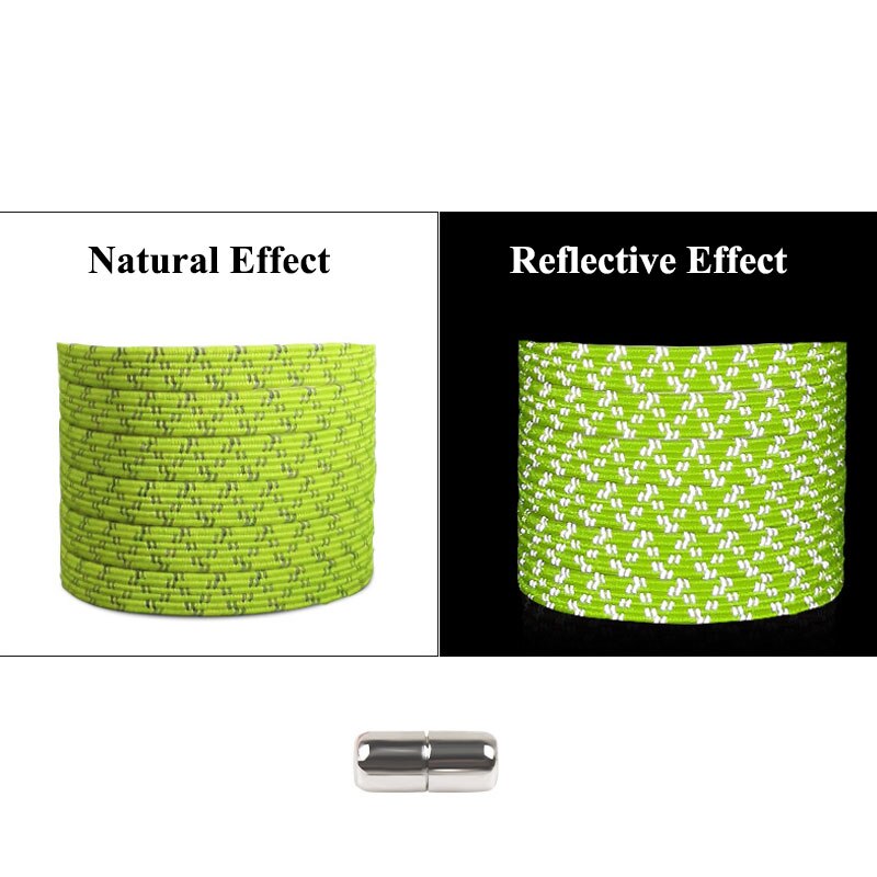 1 Paar Lichtgevende Schoenveters Platte Sneakers Canvas Veters Glow In De Donkere Nacht Kleur Fluorescerende Shoelace100cm Sport Schoenveters: fluorescent green