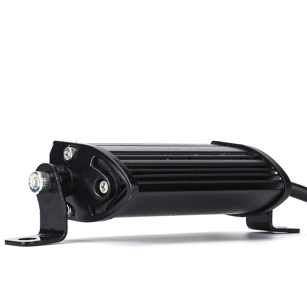 2 stk led bar 4 tommer led lys bar enkelt række arbejdslys spot stråle til kørsel offroad båd bil traktor lastbil 4 x 4 suv 12v 24v