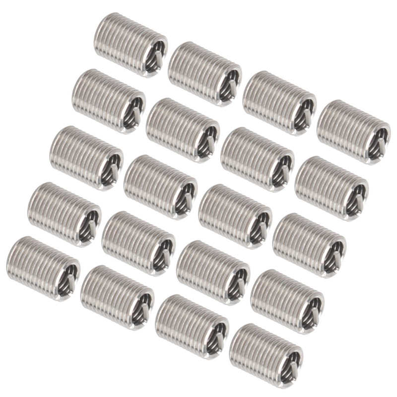 Draad Schroefdraad Mouwen Draad Reparatie Inserts Staaldraad Draad Moer M5x0.8