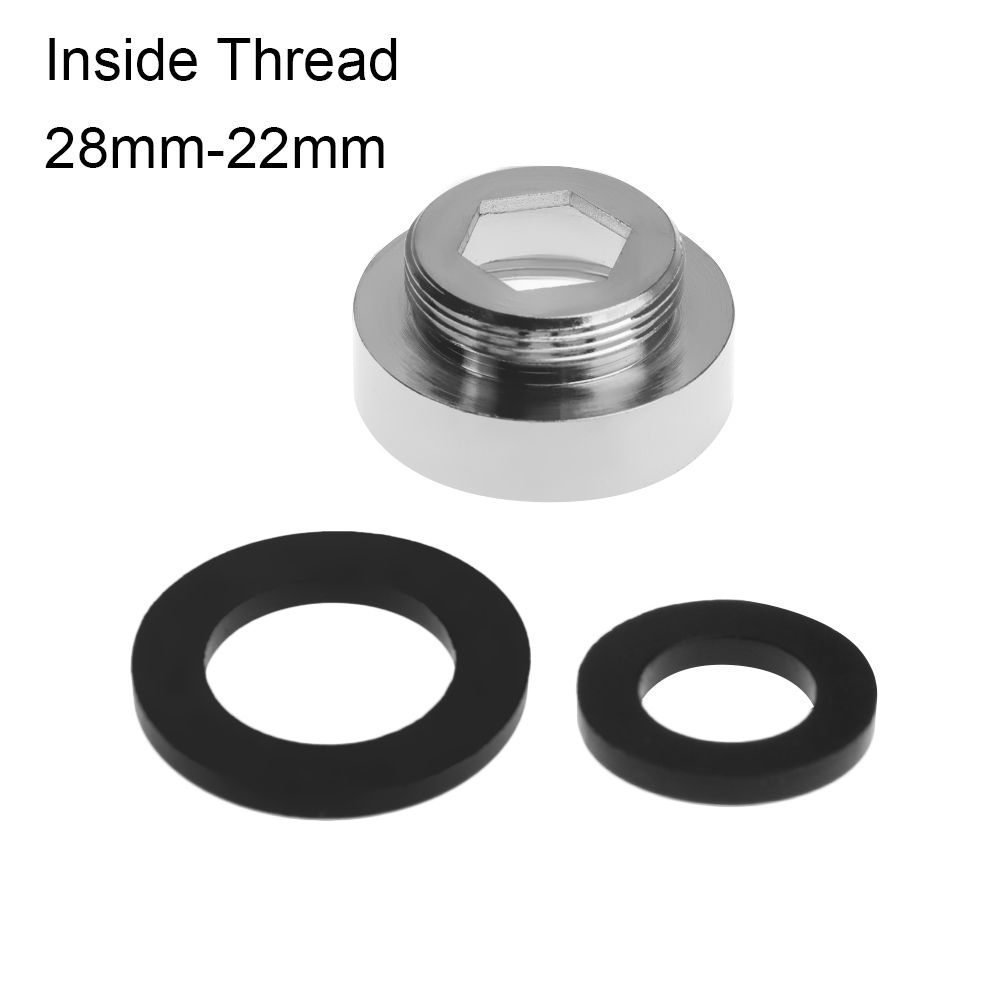 Wasserfilter Zubehör Belüfter Adapter Wassers Par Adapter Außengewinde Küchen armatur Belüfter Stecker: Licht Grau