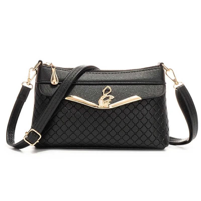 Tassen Dames Dames Tassen Mode Casual Houndstooth Crossbody Wisseltassen Kleine Vierkante Tassen