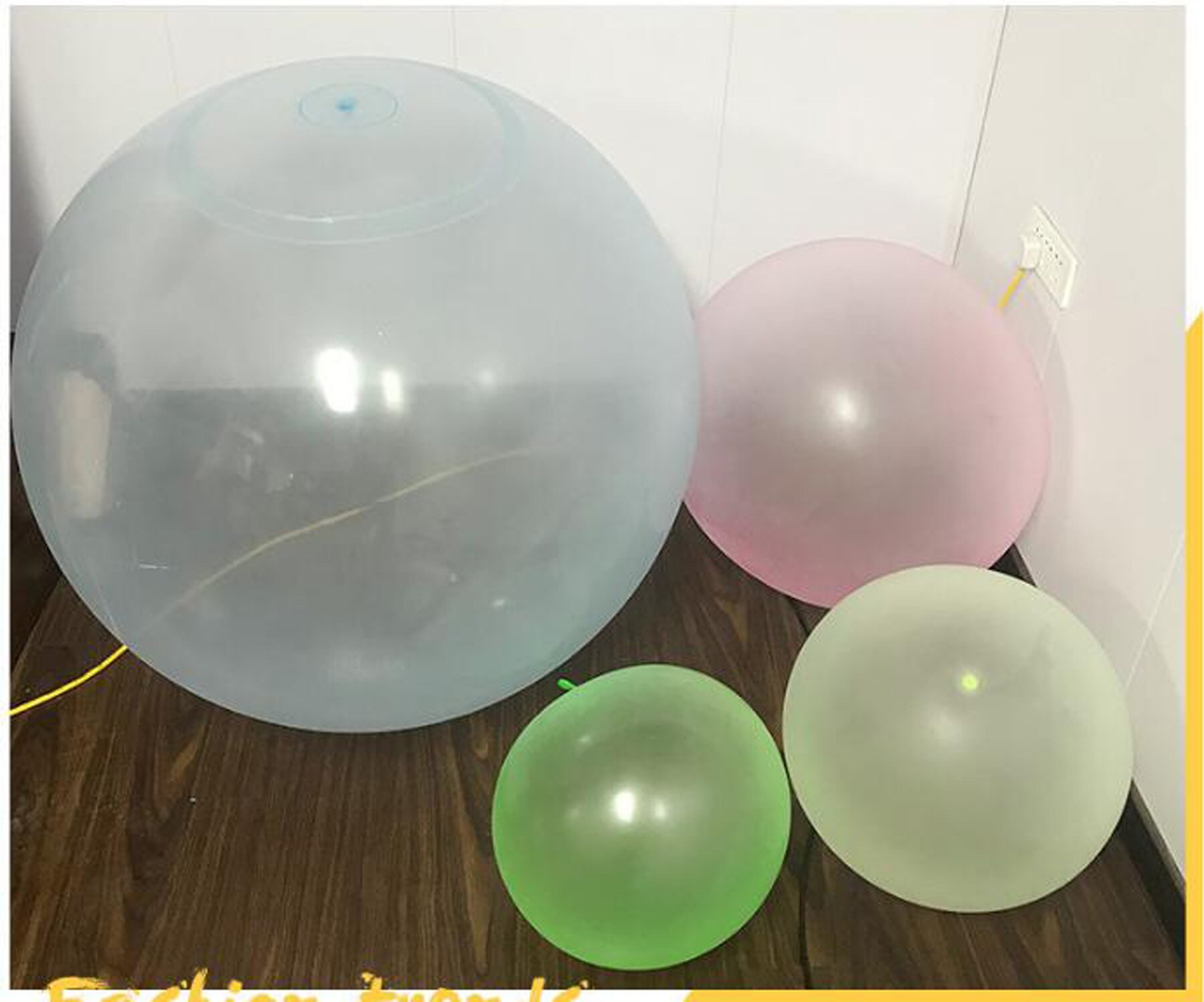 Wubble Wasser gefüllt Weiche blasiert Ball Aufblasbare Ballons freundlicher spielzeug spaß Party A127