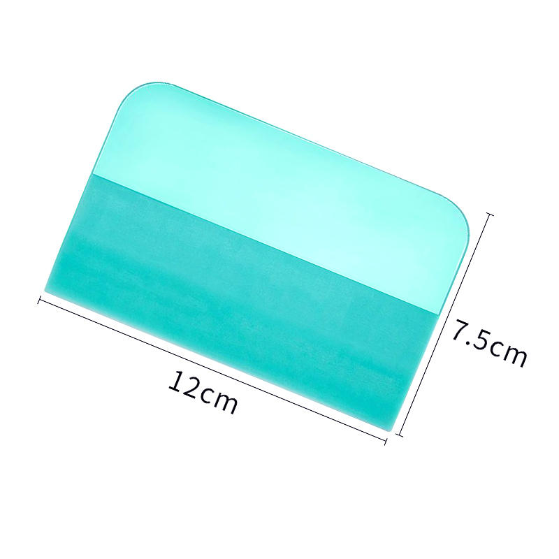 TOFAR Film de fenêtre teinte TPU PPF raclette pour peinture de voiture Film de protection transparent installation grattoir outil d'emballage de vinyle en Fiber de carbone: Argent