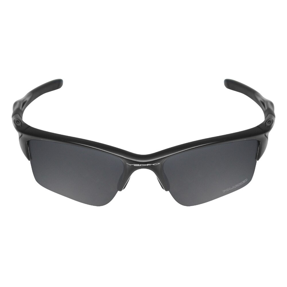 Mryok + GEPOLARISEERDE Weerstaan Zeewater Vervanging Lenzen voor Oakley Half Jas 2.0 XL Zonnebril Stealth Black